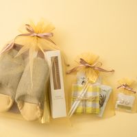 ヘッズ オーガンジーバッグ/シャンパンゴールド-LL OGC-BLL 1セット(50枚:10枚×5組)