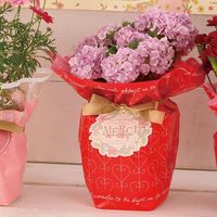 ヘッズ フラワーリースワンタッチタッグ付ゴムリボン-1 100個(20個×5) WRH-TGR1 1セット(100個入)（直送品）