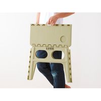 アイ・エル・シー アウトドアコンパクトテーブル LG-FT480 1セット(4個入)（直送品）