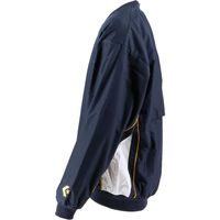 CONVERSE(コンバース) バスケットボール Vネック ウォームアップジャケット CB182113S ネイビー/ホワイト(2911) L（直送品）