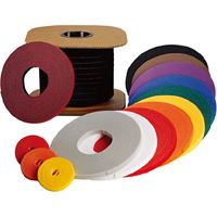 RIP-TIE(リップタイ) eco箱(エコハコ) ラップストラップ 9.52mm×4.57m 虹 BX-W15P-RW25 1箱(25巻)