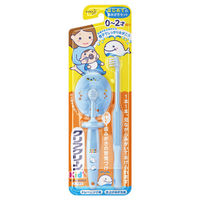 クリアクリーンキッズハブラシ 0～2才向け トレーニング用+仕上げみがき用 1セット（2パック） 花王 歯ブラシ（子供用）