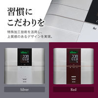 タニタ 体重計 体組成計 シルバー グラフ付き 乗るピタ機能 インナースキャンデュアル RD-504-SV 体脂肪率 筋肉量 筋質点数
