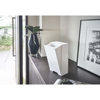 タワー（tower）ツーウェイマスク収納ケース タワー スリム ホワイト 1個 山崎実業（YAMAZAKI）