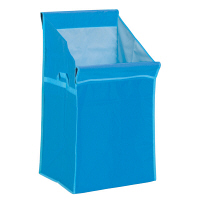 テラモト システムカートA（本体・袋セット） 青 DS-983-250-3（直送品）