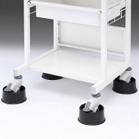 サンワサプライ　障害除けキャスターカバー　直径80～100mm用　SNC-COVER2　1セット（5個入）　（直送品）