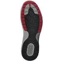 JSAA認定 作業靴 プロスニーカー ダイナスティエア DAプラス38 27.5cm レッド/グレー R9209013714 1足（直送品）