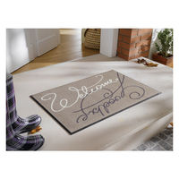 wash+dry薄型で丈夫な洗える玄関マット Swinging Welcome 50×75cm A015A 1枚 クリーンテックス・ジャパン（直送品）