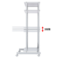 サンワサプライ　パソコンラック　幅800×奥行700×高さ1400mm　（直送品）