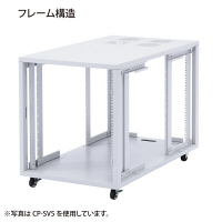 サンワサプライ　小型19インチサーバーラック（18U）　奥行900mm　（直送品）