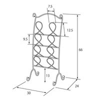 DelSol スリッパラック ブラック　DS-SR321S　（直送品）