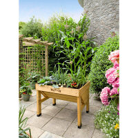 タカショー　ベジトラグ　プランター　Sサイズ　幅1000mm　ブラウン　（直送品）