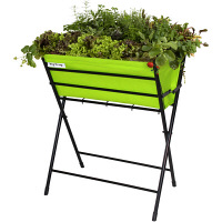 タカショー　ベジトラグ　ポピー　プランター　幅650mm　ライムグリーン　（直送品）