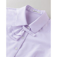 ボンマックス 半袖ブラウス パープル 9号 RB4549-14-9 1着（直送品）