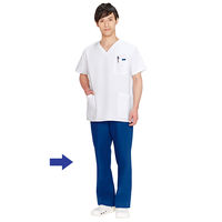 フォーク メンズストレートパンツ ネイビー M 5018SC-7 1枚　スクラブ