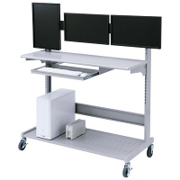 サンワサプライ　パソコンラック　液晶モニタラック　幅1200mm　RAC-LC1200　（直送品）