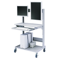 サンワサプライ　パソコンラック　液晶モニタラック　幅750mm　RAC-LC750N　（直送品）