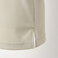 住商モンブラン ニットシャツ（男女兼用） ベージュ/ブラウン 3L 32-5007（直送品）