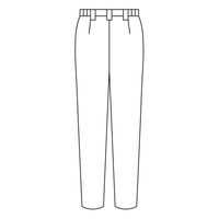 住商モンブラン オフ白レディスパンツ オフ白 M LW701-11 1枚　白衣