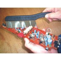 エスコ 9.5x130mm/250mm 電子機器用ブラシ(サンダーロン) EA109AK-1 1本（直送品）