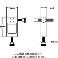 エスコ [EA525X用] ストローク調整アタッチメント EA525X-11 1セット(4個)（直送品）