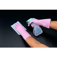 ショーワグローブ ショーワ 塩化ビニール手袋 ナイスハンドミュー中厚手片手左1本 ピンク Mサイズ NHMICK-L 1枚 770-4101（直送品）