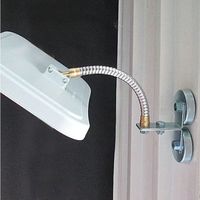 エスコ 310x230mm ガレージミラー(マグネット取付式) EA724ZS-55 1セット（直送品）