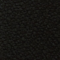 【軒先渡し】ナカバヤシ　パーティション　布張り　上部ポリカ　半透明　高さ1800×幅900mm　ブラック　1枚　（直送品）