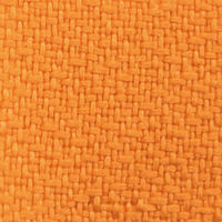 【軒先渡し】ナカバヤシ　パーティション　布張り　上部ポリカ　半透明　高さ1600×幅900mm　オレンジ　1枚　（直送品）