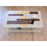 B.Bファニシング CHROME センターテーブル CHCT-900 幅900×奥行540×高さ390mm 1台（直送品）