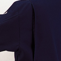 自重堂　制服百科　ストレッチブルゾン　ネービー　４Ｌ　40600（直送品）