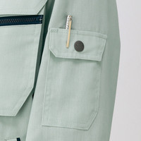 自重堂　制服百科　製品制電吸湿発熱ブルゾン　ネービー　Ｍ　82200（直送品）