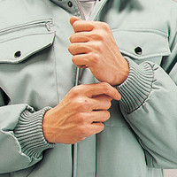 自重堂　制服百科　防寒ブルゾン（フード付）　ネービー　ＬＬ　7900（直送品）