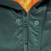 自重堂　制服百科　ダブルライナー防寒ブルゾン（フード付）　ネービー　Ｌ　48010（直送品）