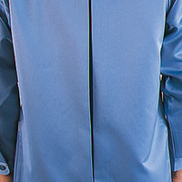 自重堂　制服百科　低発塵製品制電スモック　ソフトブルー　ＥＬ　833（直送品）