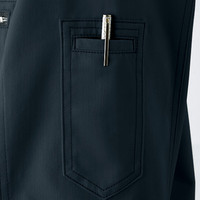 自重堂　制服百科　長袖シャツ　ミストブルー　ＥＬ　51804（直送品）