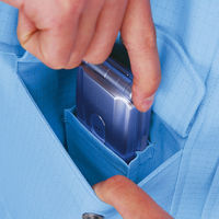 自重堂　制服百科　エコ高制電ブルゾン　シルバー　Ｌ　80400（直送品）