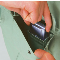 自重堂　制服百科　ブルゾン　シルバー　４Ｌ　80500（直送品）