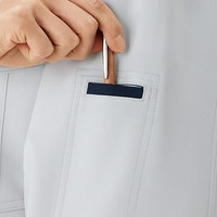 自重堂　制服百科　ストレッチジャンパー　ネービーＸシルバー　ＬＬ　82300（直送品）