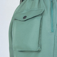 自重堂　制服百科　エコ防寒パンツ　スモークグリーン　Ｌ　48271（直送品）