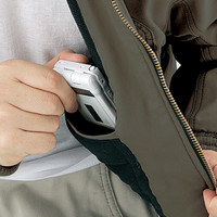 自重堂　制服百科　防寒ブルゾン　チャコールグレー　４Ｌ　58120（直送品）