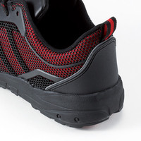 自重堂 制服百科 セーフティースニーカー ブラック×グリーン 26.0cm S6161（直送品）