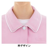 ミドリ安全 女性用 作業服 長袖 スモック 帯電防止 VEL431 9号 シルバーグレー 3114104304 1点（直送品）