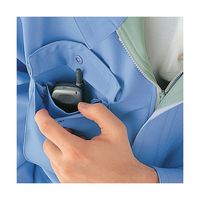 ミドリ安全 作業服 春夏 半袖 ブルゾン 帯電防止 GS300 5L アイボリー 3120110209 1点（直送品）