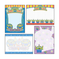 サンスター文具　メモ帳 キャラパレ A6　ディズニー　アソート　S2802155180228　1セット（3冊入）　（直送品）