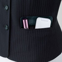 アイトス Pieds ベスト ネイビー 13号 HCV3600-011 1着（直送品）