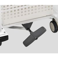 アズワン オムツ交換車(ワンタッチ4輪トータルロック) 840×455×940 SKI-4R 1個 8-9976-01（直送品）