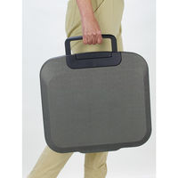 セントリー ポータブル耐火・防水保管庫（30分耐火） 7.8L チャコールグレー 1台 幅391×奥行363×高さ168mm コンパクトサイズ（直送品）