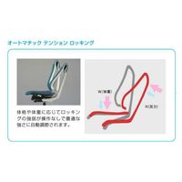 設置込】イトーキ セレーオチェア クロスタイプ モール付フレーム 固定肘 ハンガーなし ブラックフレーム アルミミラー脚 背座ブラック 1脚（直送品）