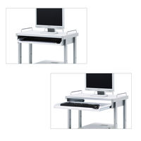 サンワサプライ　ハイスタンド（W631×D510mm）　ワゴンラック　RAC-317NK　（直送品）